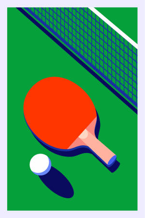 Platziere eine Einzelwette auf Tischtennis