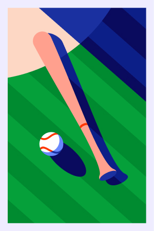 Platziere eine Einzelwette auf Baseball